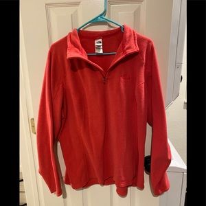 Women’s North Face fleece half zip